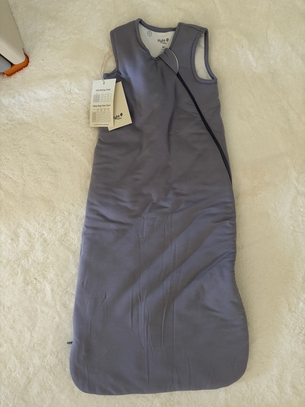 NEW Kyte BABY Slate Gray Sleep Sack Bag 2.5 TOG